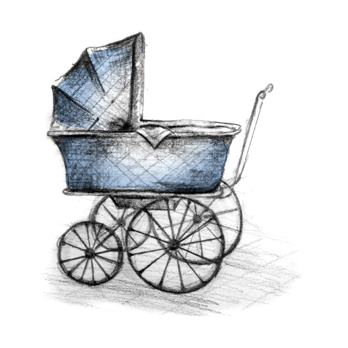 old fashioned baby prams